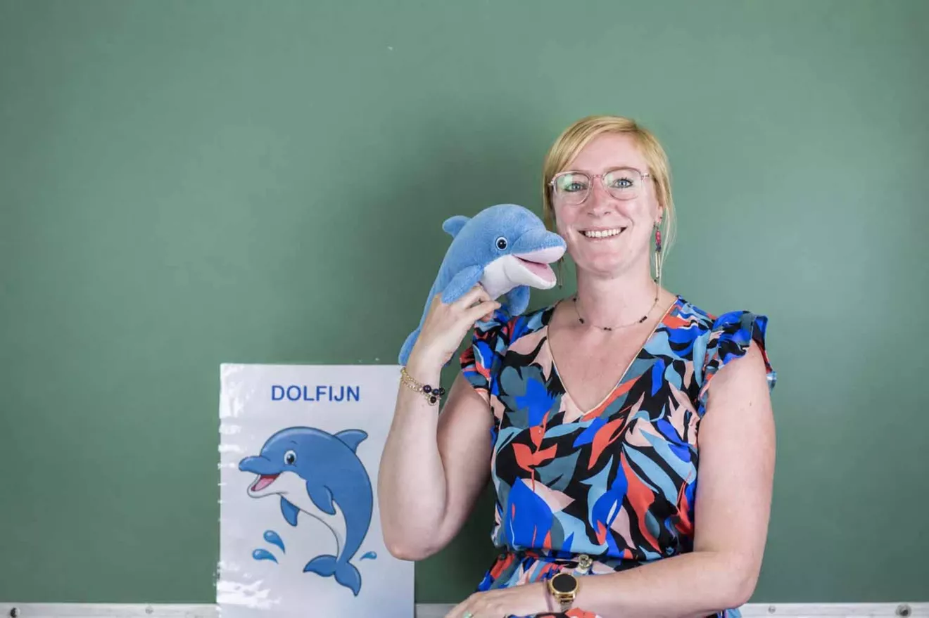 Griet dolfijnen (web) -  - Schoolteam